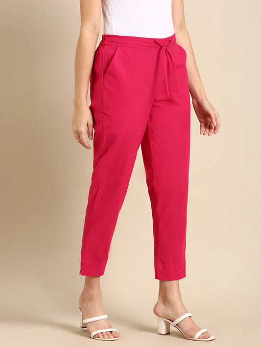Hot Pink Classic pants