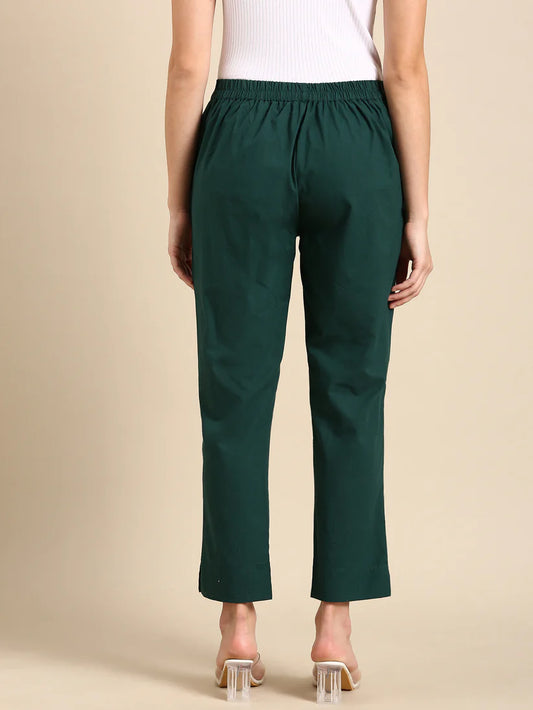 Bottle Green Classic Pants