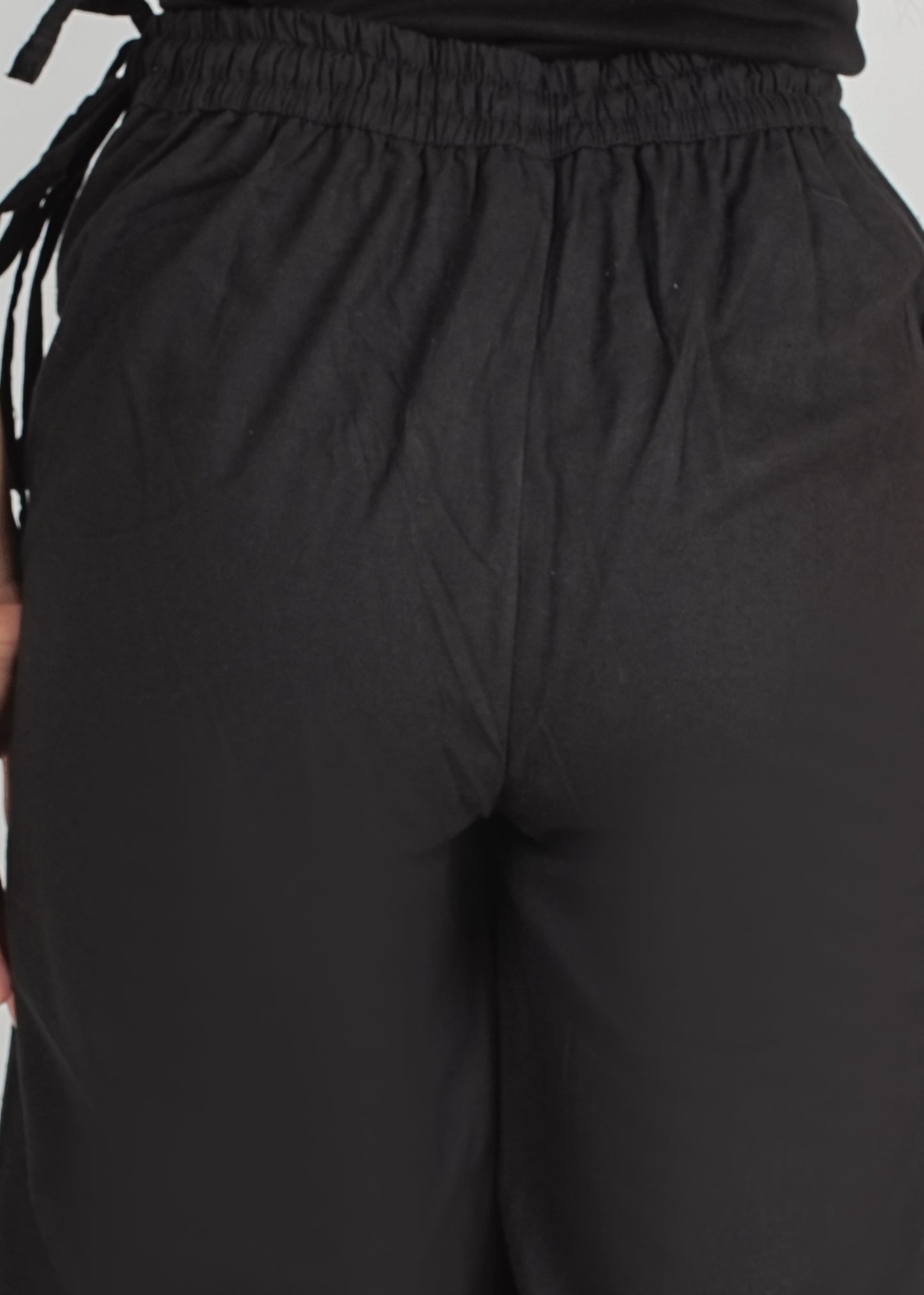 Black Parallel Pant