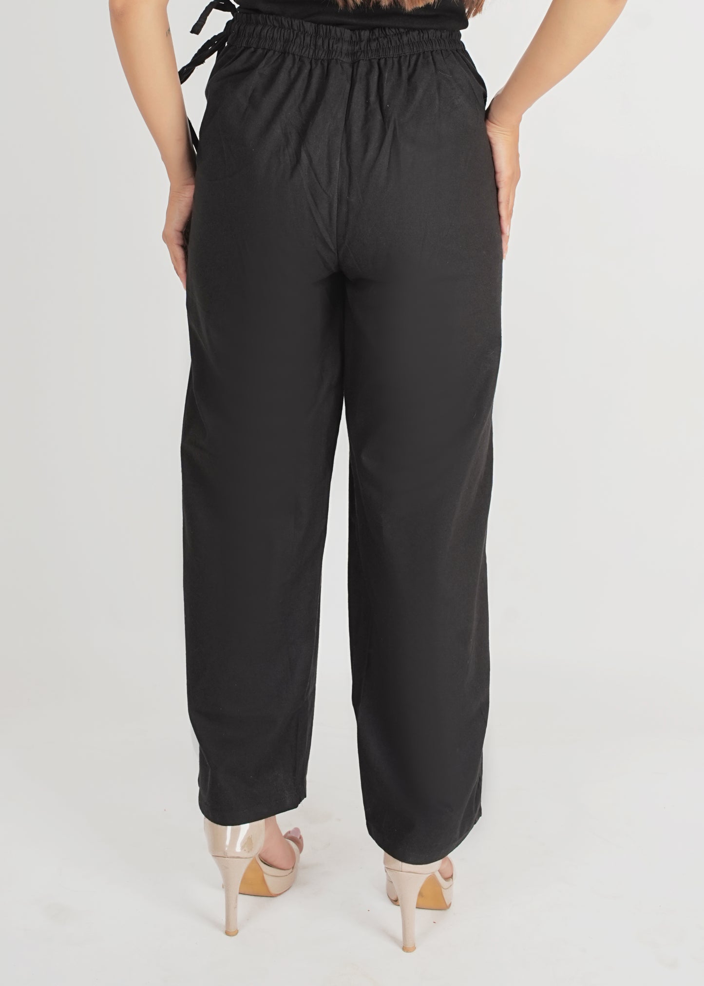 Black Parallel Pant