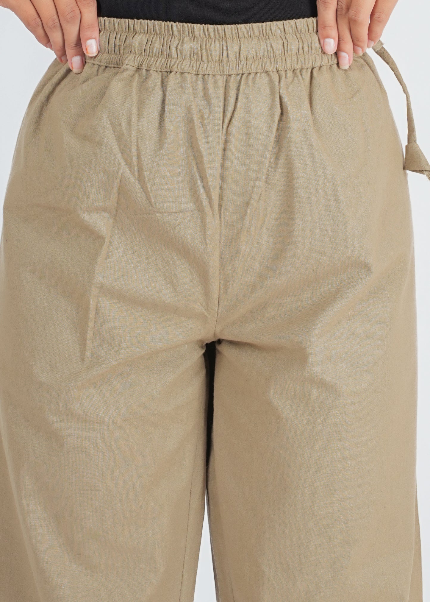 Coffee Beige Parallel Pant