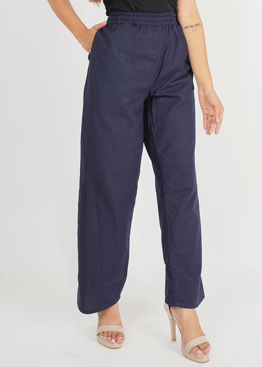 Navy Blue Parallel Pant