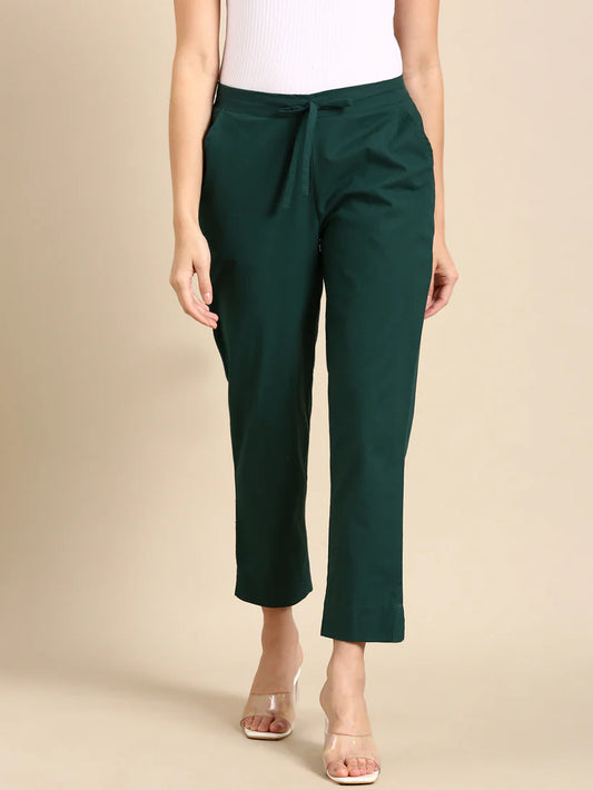 Bottle Green Classic Pants