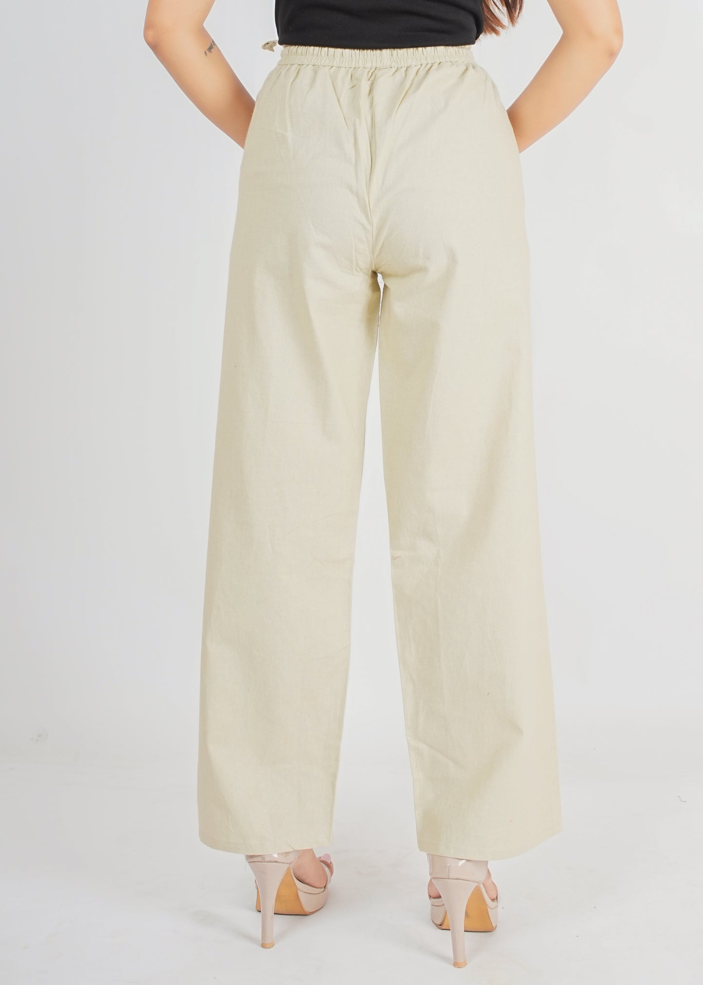 Beige Parallel Pant